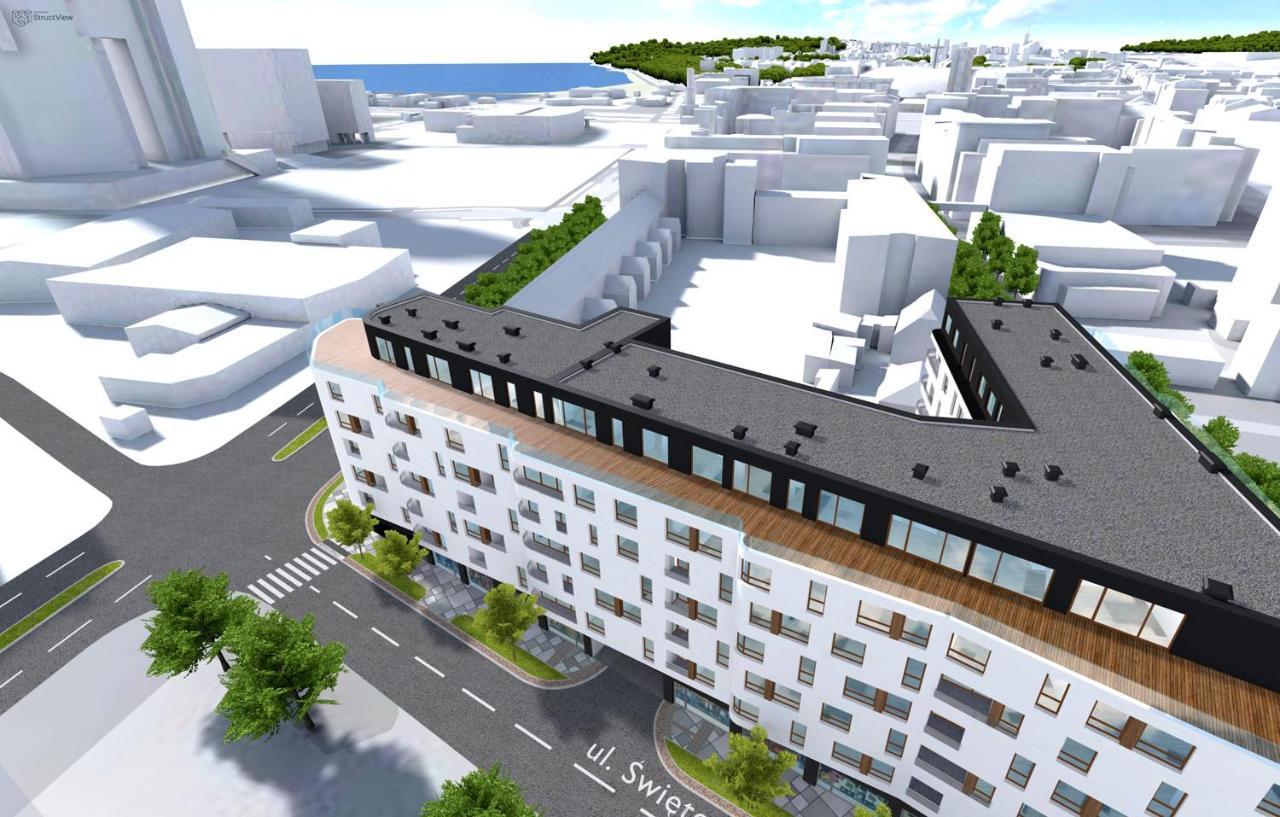 Awanport B21 Lägenhet Gdynia Exteriör bild